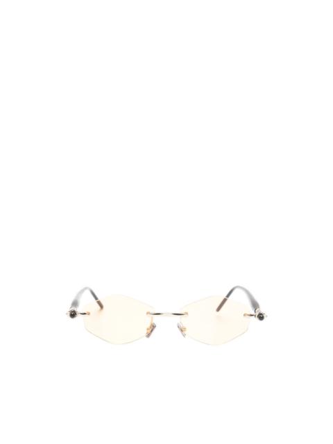 Kuboraum Maske P60 geometric-frame sunglasses