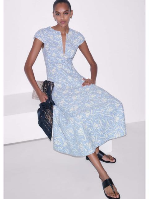 ME+EM Fit + Flare Maxi Dress