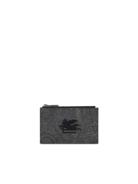 paisley coin-pocket wallet