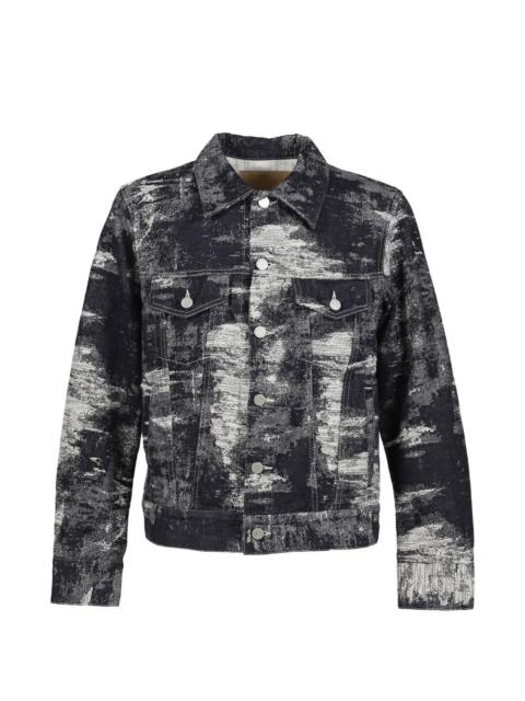 TAAKK bleached buttoned jacket