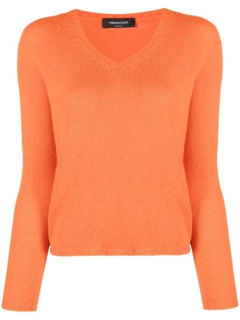 FABIANA FILIPPI V-neck cashmere jumper