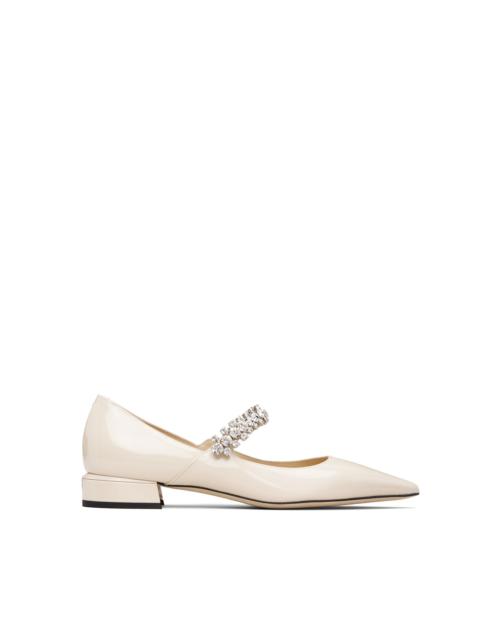JIMMY CHOO Off-White Bing Pump Flats