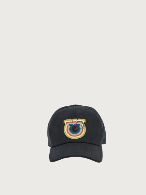 FERRAGAMO GANCINI BASEBALL CAP