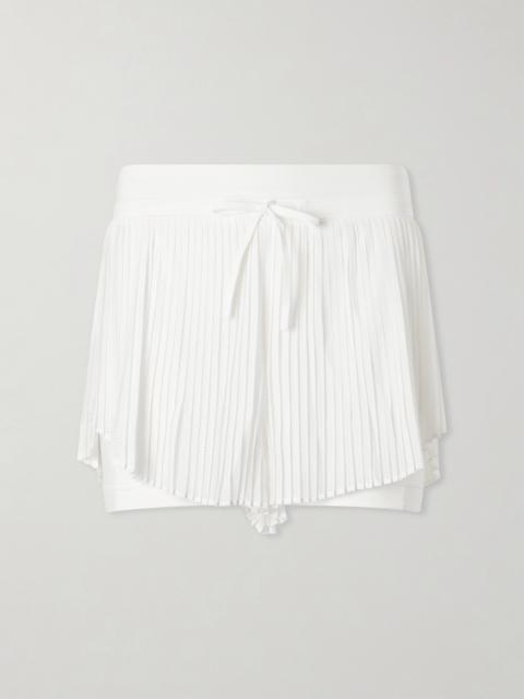 lululemon Pleated Mesh Tennis Shorts