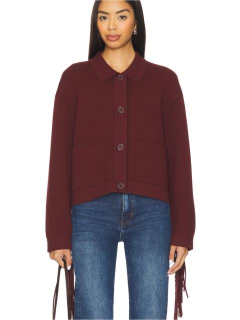 ESSENTIEL ANTWERP Istern Fringe Jacket