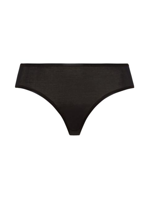 HANRO Cotton Seamless Cotton High Cut Full Brief