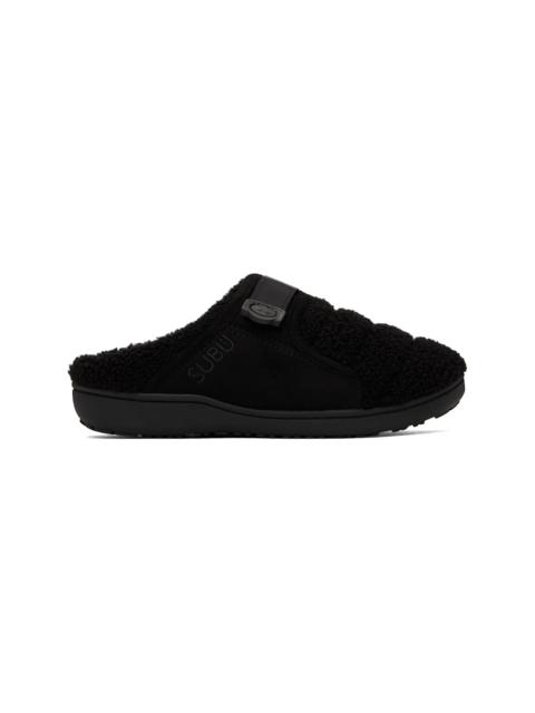 A.P.C. Black SUBU Edition Belt Line Slippers