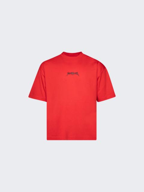 VETEMENTS Metal Logo Regular Tee Red