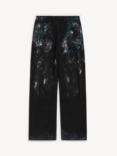 BALENCIAGA Men's Painter's Shirt Baggy Sweatpants in Black