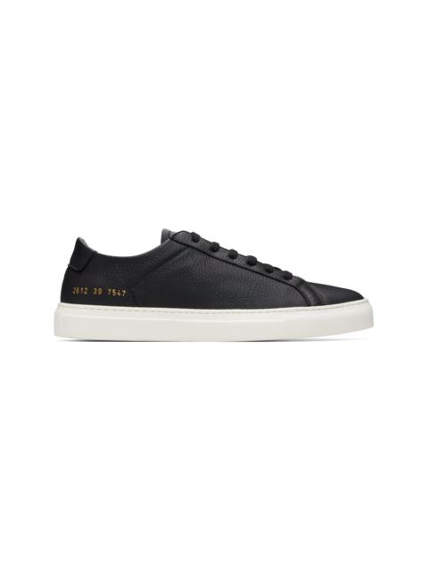 Common Projects Black Achilles Piuma Sneakers