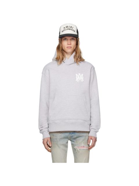 AMIRI Gray MA Core Logo Hoodie