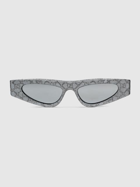 Cat-eye frame sunglasses