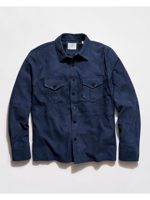 Billy Reid Suede Scout Shirt