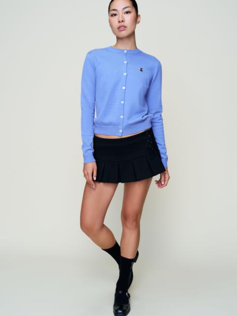 GUIZIO JUNE RELAXED WOOL CARDIGAN