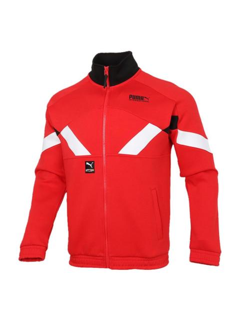 PUMA Puma International Game Double Knit Track Jacket 'Red White Black' 531339-11
