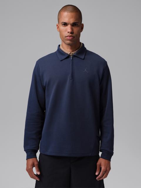Jordan Jordan Men's 1/2-Zip Collared Long-Sleeve Golf Top