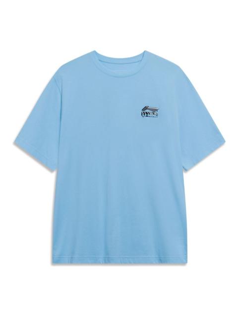 Li-Ning Li-Ning Cartoon Graphic T-shirt 'Blue' AHST179-6