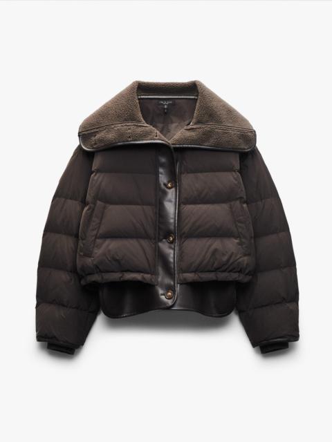 rag & bone Gloria Mixed-Media Puffer Jacket