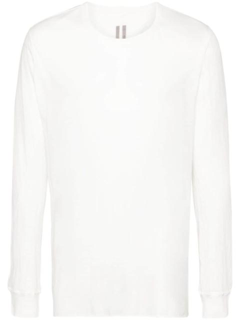 Rick Owens sheer cotton long-sleeved T-shirt