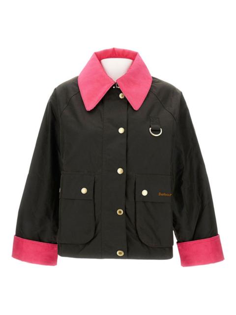 Barbour two-tone cotton jacket