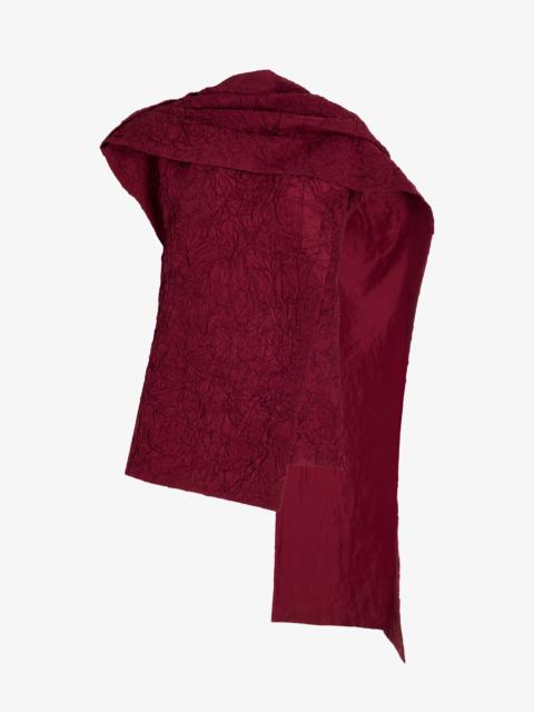 Proenza Schouler Lina Top in Crushed Silk