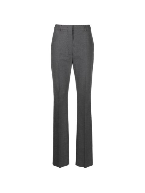 Sportmax pressed-crease tapered-leg trousers