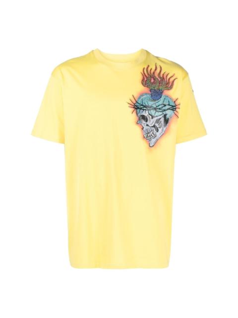 PHILIPP PLEIN tattoo-print detail T-shirt