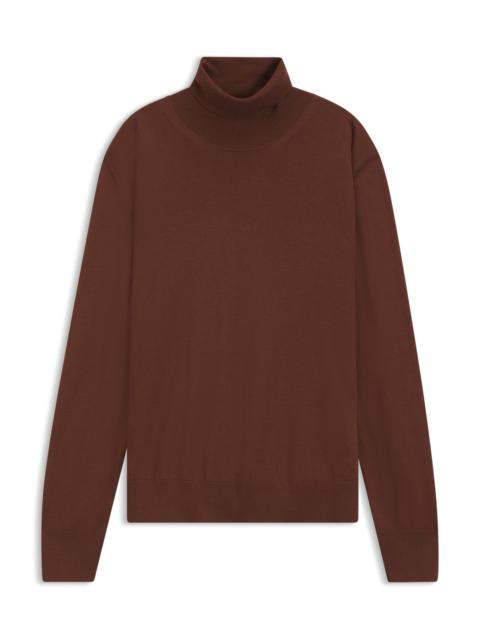 BOSS TURTLENECK SWEATER IN EXTRA-FINE MERINO WOOL