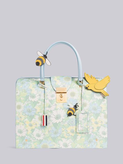 Thom Browne Pebble Grain Leather Flower Mr. Thom Bag