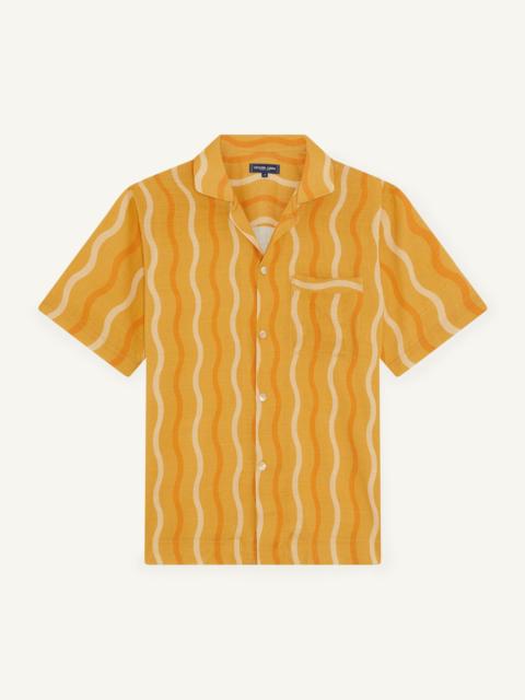 FRESCOBOL CARIOCA CASSIO LINEN-VISCOSE SHIRT