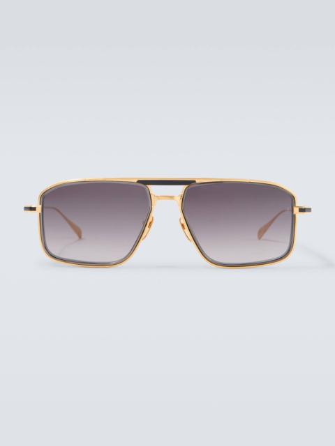 JACQUES MARIE MAGE Earl aviator sunglasses