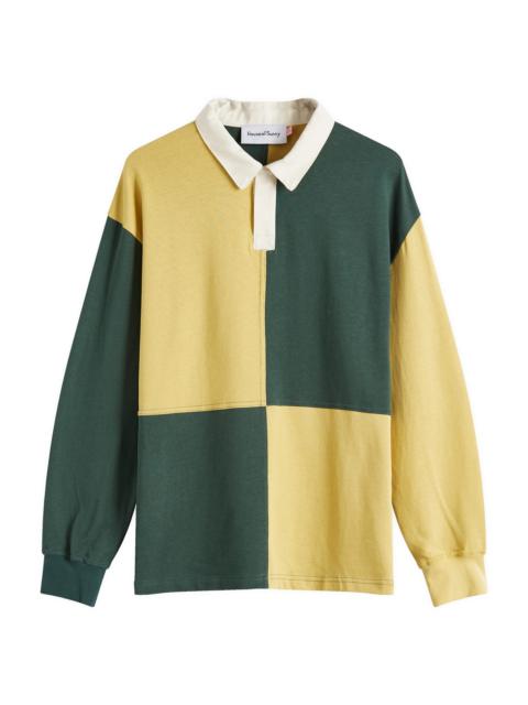 House of Sunny House Of Sunny Panelled Power Logo Rugby Shirt