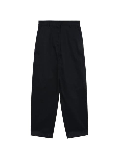 ADER error cropped cotton trousers
