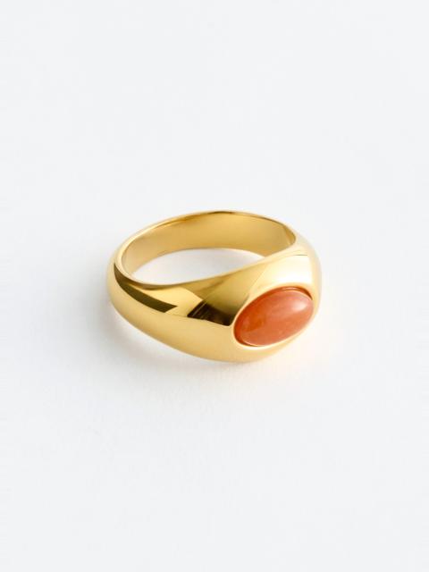 & Other Stories Aventurine Stone Ring