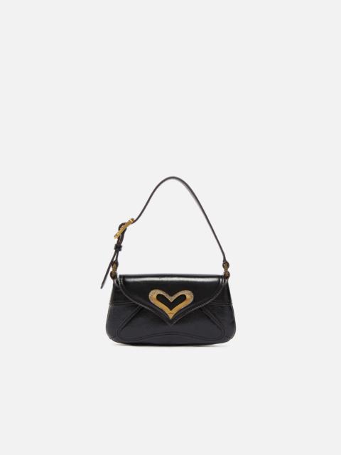 PINKO VINTAGE LEATHER 520 BABY SHOULDER BAG