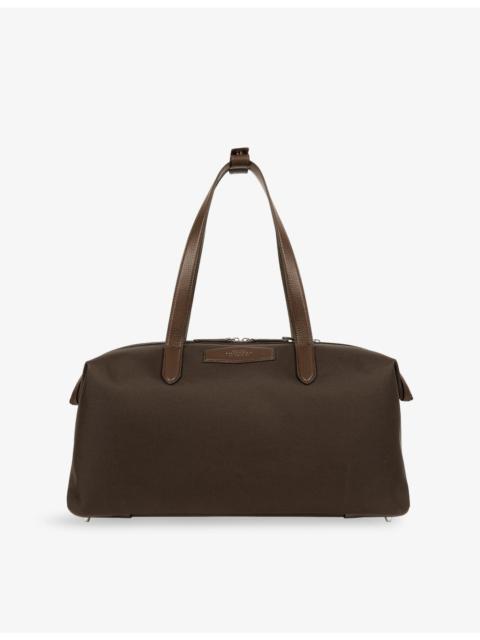 Smythson Norton Small Canvas Travel Bag