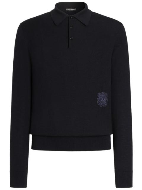 Dolce & Gabbana VIRGIN WOOL POLO