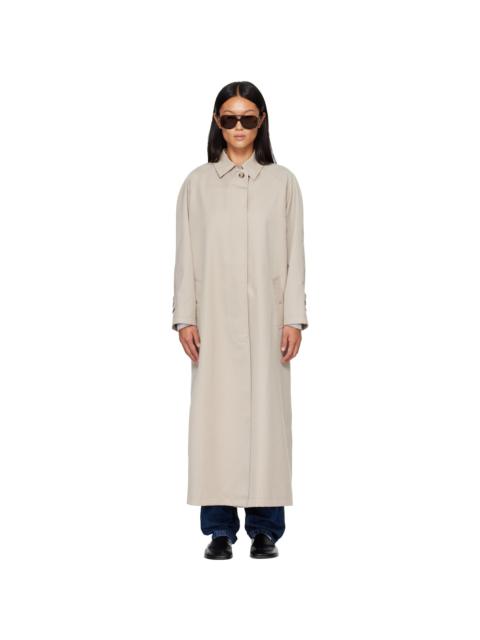 HommeGirls® Beige Mac Coat