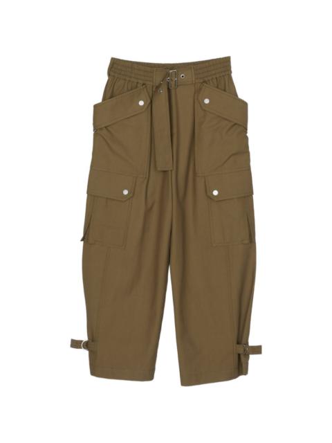 3.1 Phillip Lim buckle-belted cargo pants