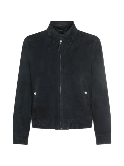 MACKAGE Giovanni-Su zipped suede jacket
