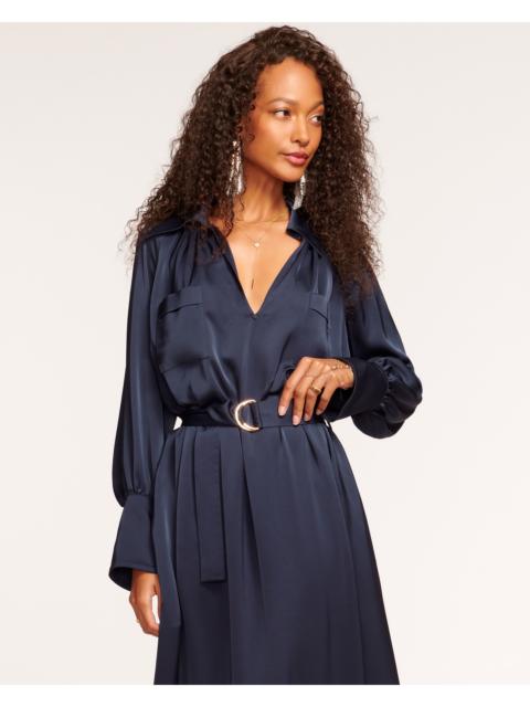RAMY BROOK Cecilia Belted Midi Dress