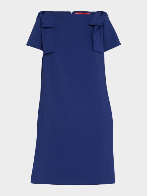 CAROLINA HERRERA Bow Detail Shift Dress
