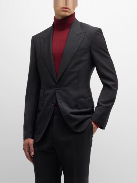 TOM FORD Men's Shelton Solid Mohair Suit