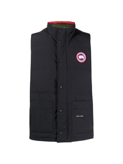 Freestyle padded down gilet