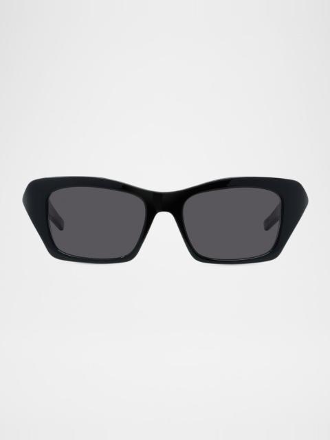 Givenchy 4G Liquid Rectangle Acetate Sunglasses