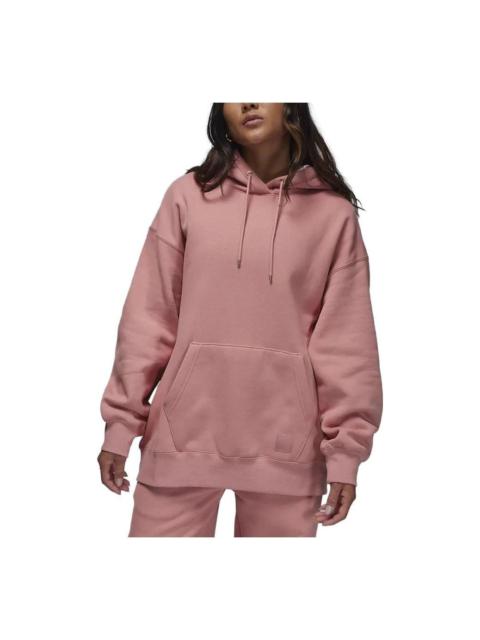 Jordan Air Jordan Flight MVP Fleece Pullover Hoodie 'Pink' FB5111-618