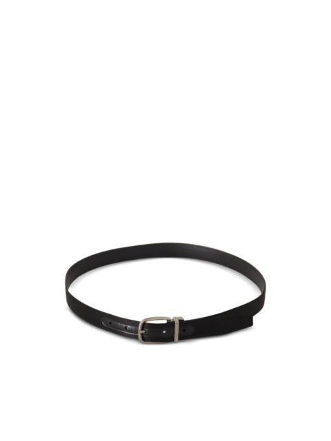 Dolce & Gabbana logo-buckle leather belt