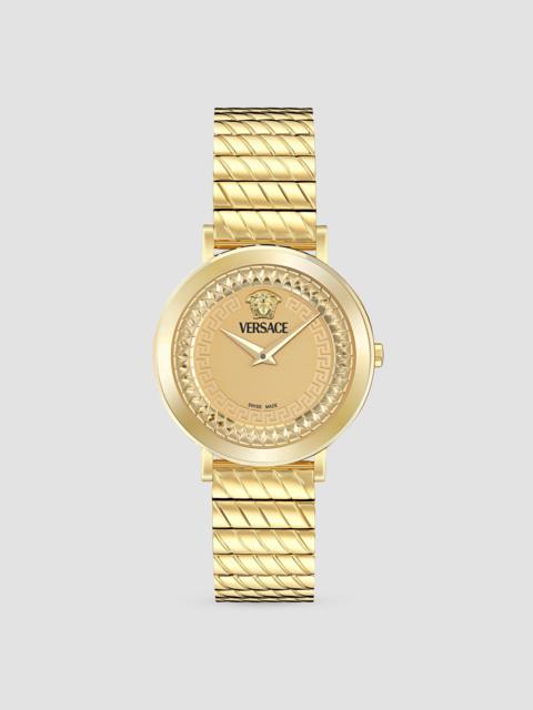 VERSACE Women's Delphinus Goldtone Stainless Steel Bracelet Watch/35MM - Yellow Gold