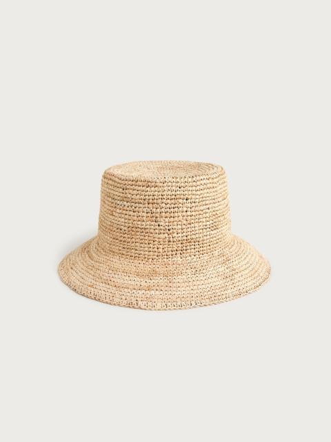 J.CREW Raffia bucket hat