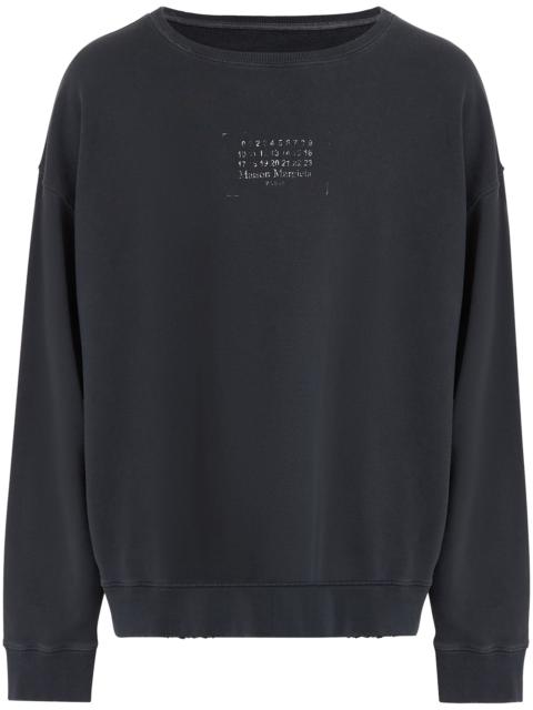 Maison Margiela Numbers Motif Sweater